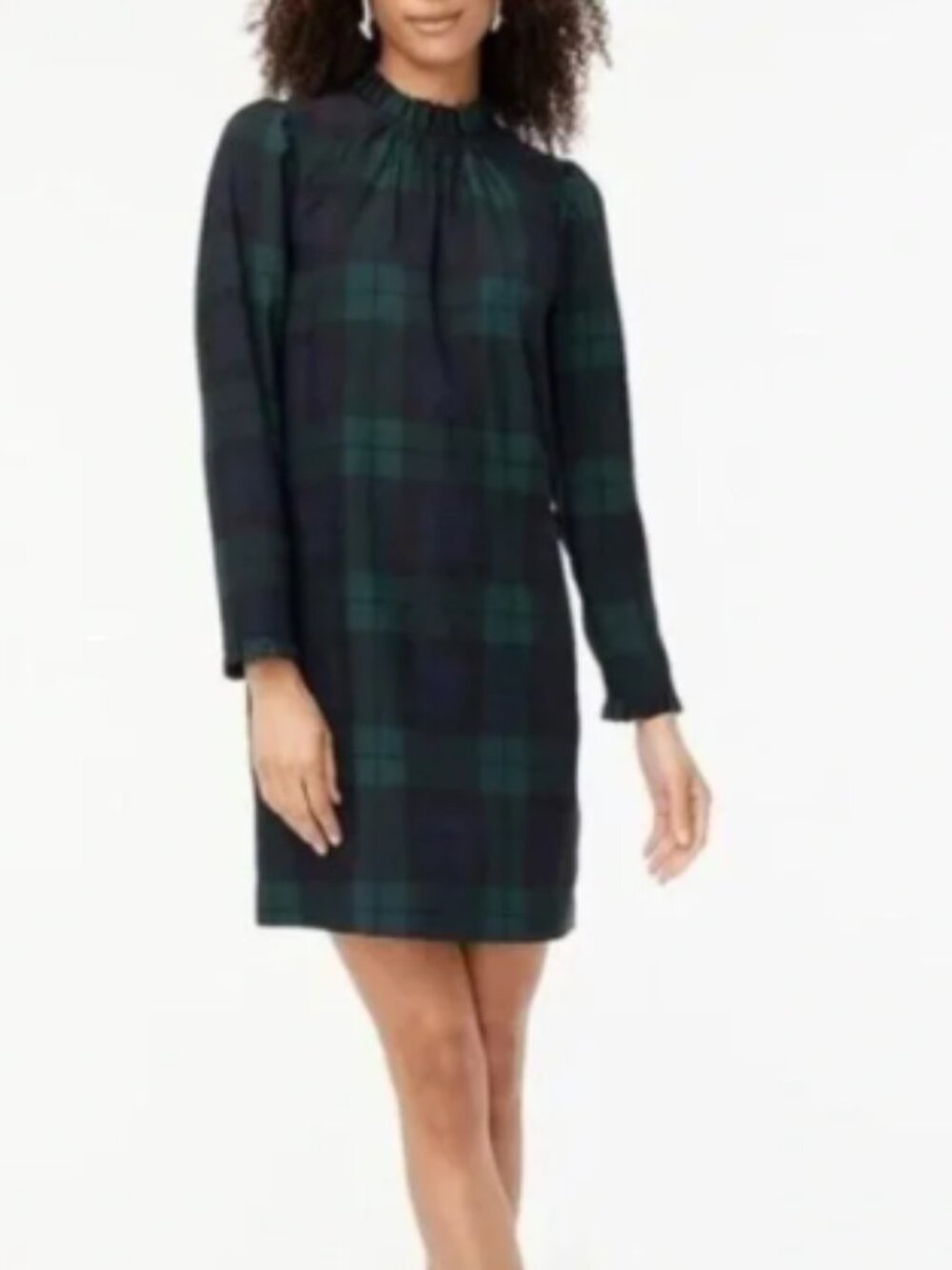 JCrew Black Watch Plain Dress